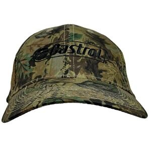 Castrol Snap Back Camo Cap By Helm Adjustable Oil Grease Lubricants